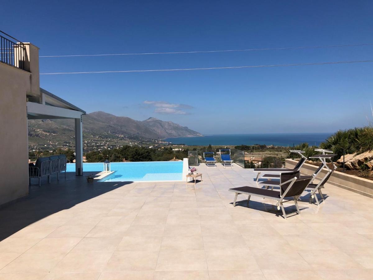 Villa Mirascopello Castellammare del Golfo Buitenkant foto