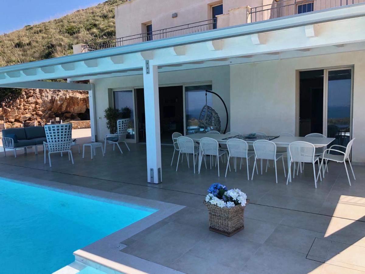 Villa Mirascopello Castellammare del Golfo Buitenkant foto
